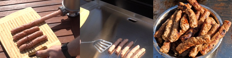 Produkcja kiełbasek bez osłonki