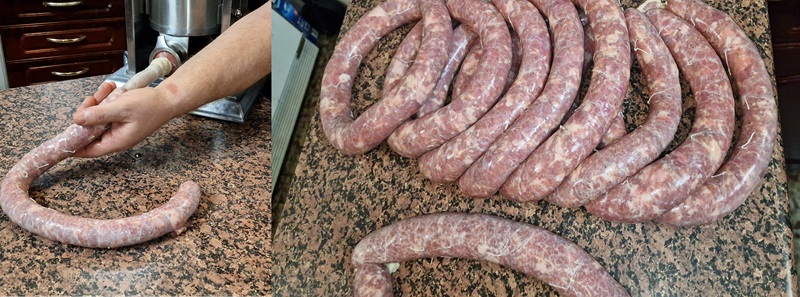 Nadziewanie kiełbasy