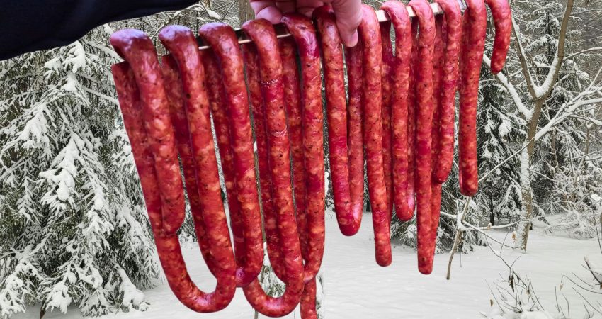 Kiełbaski na gorąco.