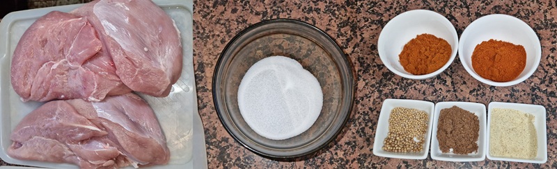 Składniki kiełbasy