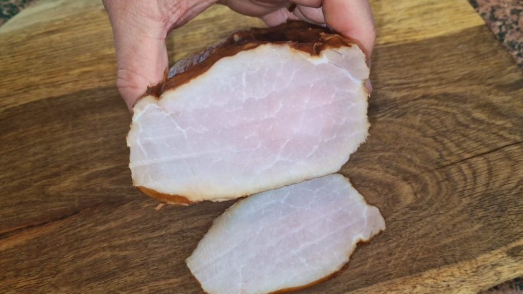 schab w przekroju.