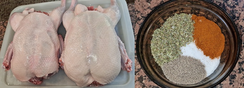 Kaczki i przyprawy