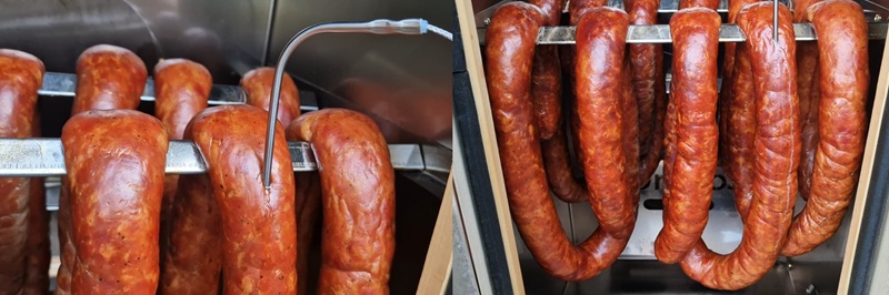 Podpiekanie kiełbasy